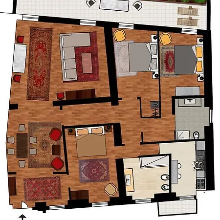 Apartment At Penthouse